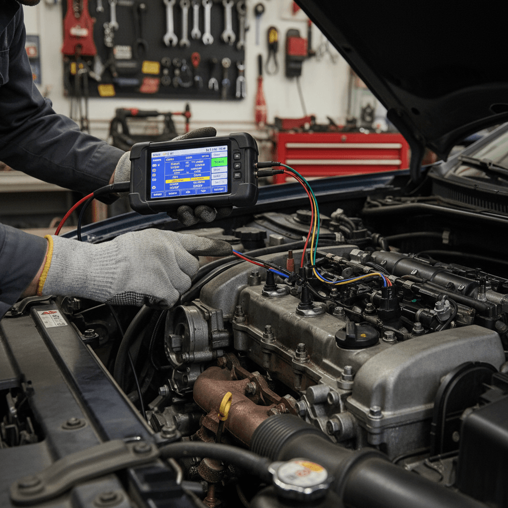 Engine sensor testing